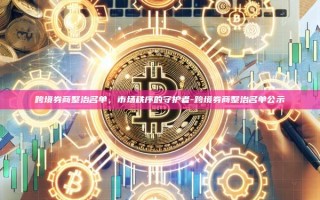 跨境券商整治名单，市场秩序的守护者-跨境券商整治名单公示
