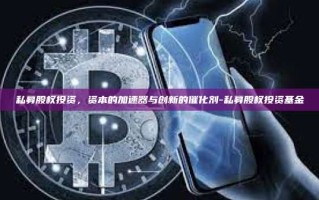 私募股权投资，资本的加速器与创新的催化剂-私募股权投资基金